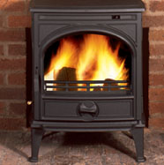 Dovre 425 Cast Iron Stove close up